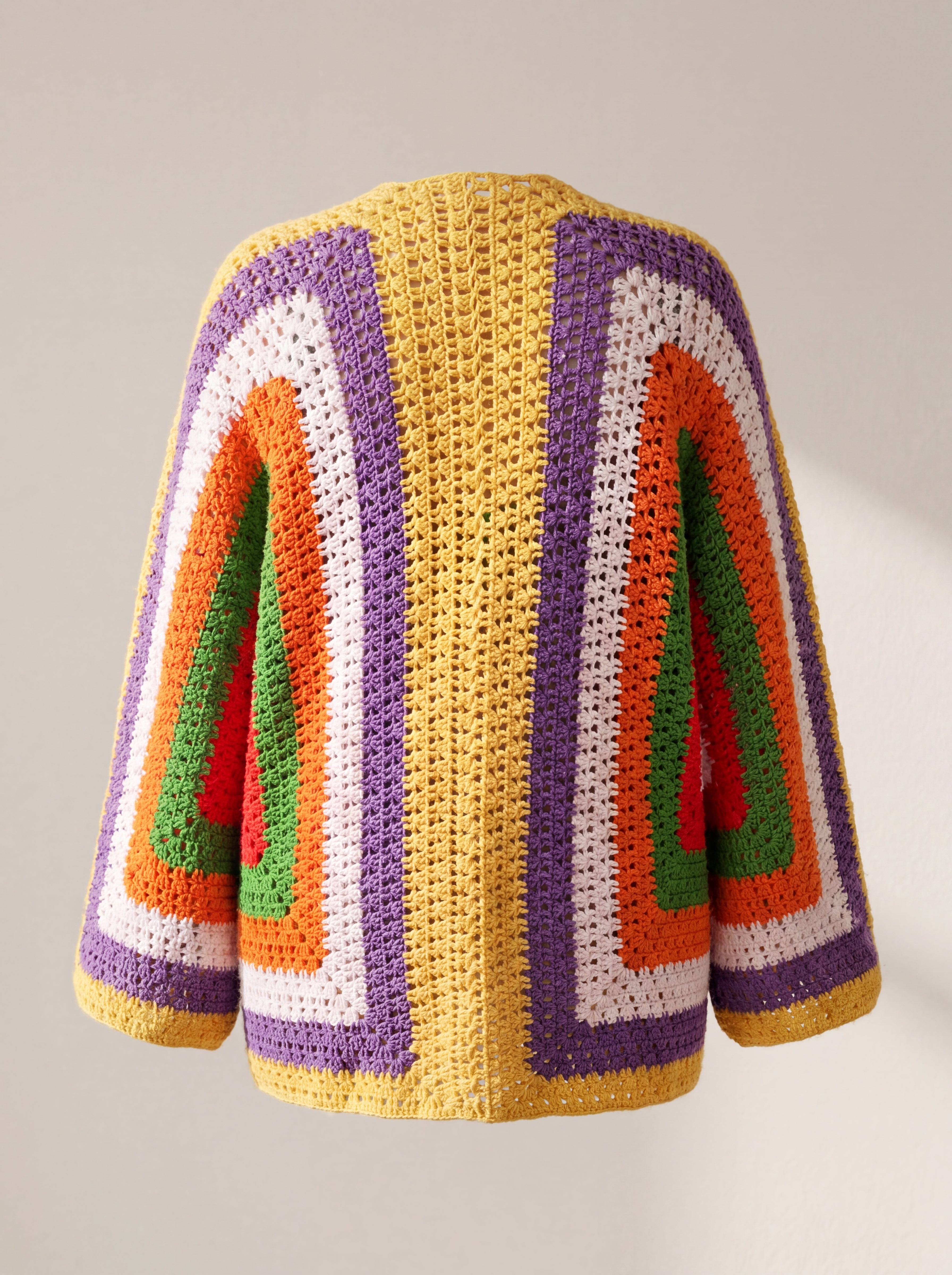 Handmade organic cotton cardigan by Ana Chic