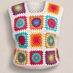 Handmade organic cotton vest by Ana Chic