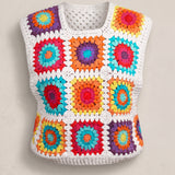 Handmade organic cotton vest by Ana Chic