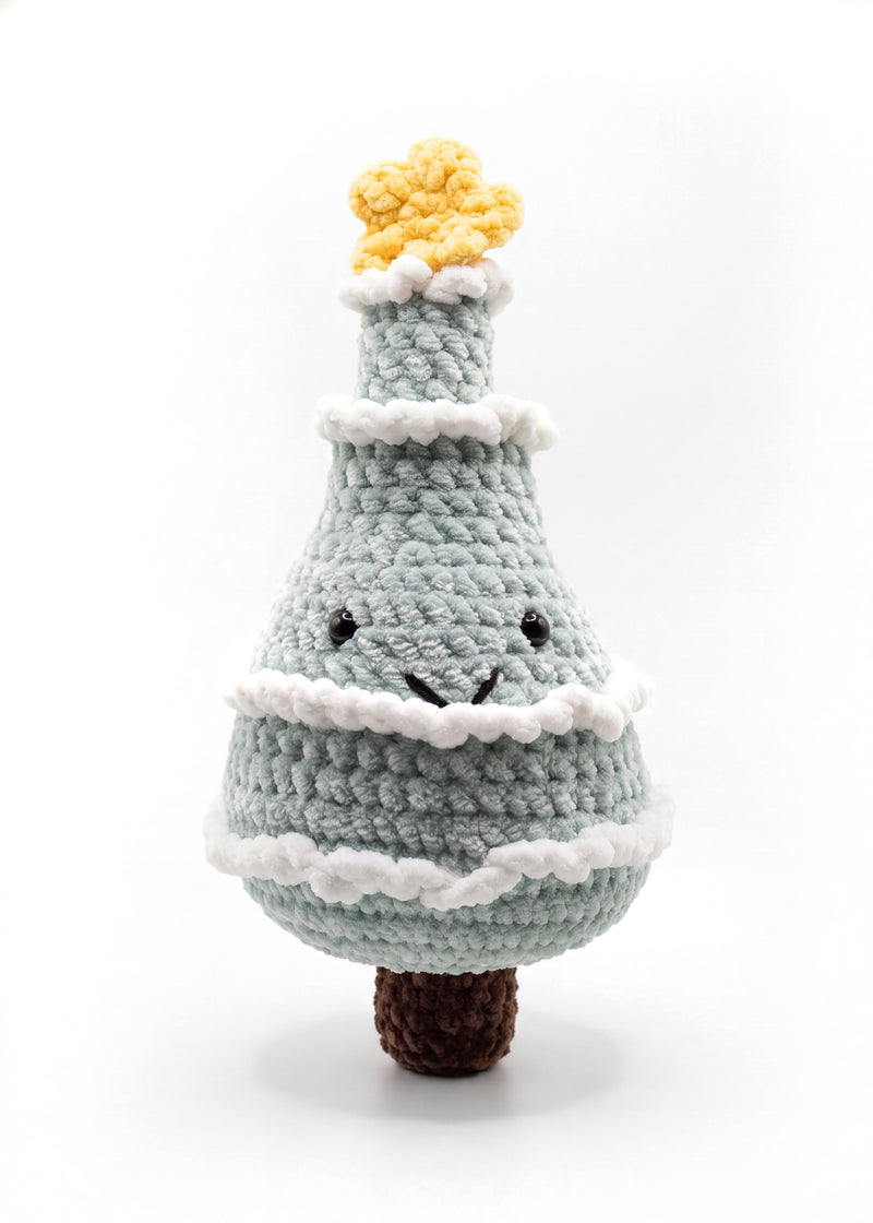 Christmas Tree, handmade crochet amigurumi by Ana Chic
