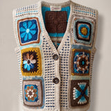 Handmade organic cotton vest by Ana Chic