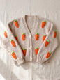 Handmade organic cotton cardigan by Ana Chic