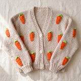 Handmade organic cotton cardigan by Ana Chic