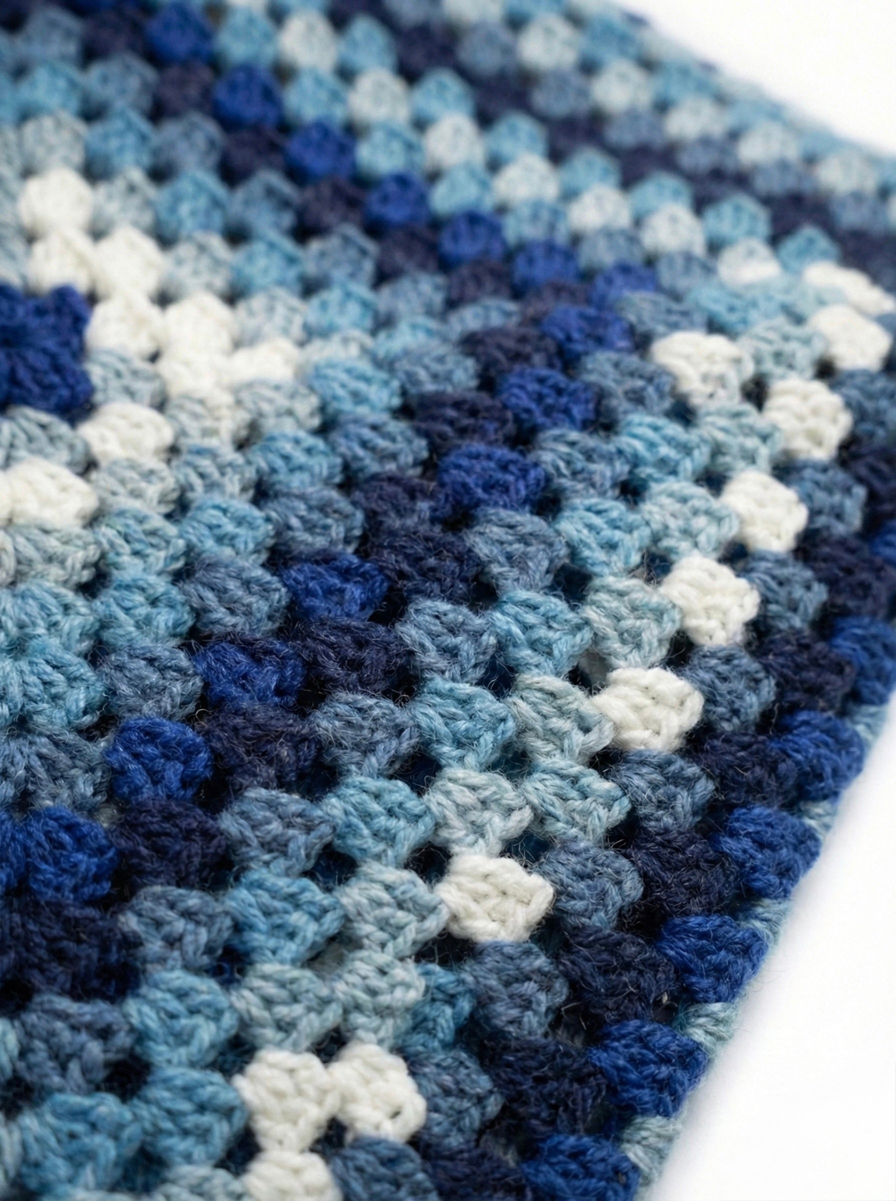 Sky - Chunky Wool Crochet Jumper — handmade chunky wool crochet jumper by Ana Chic, styled view