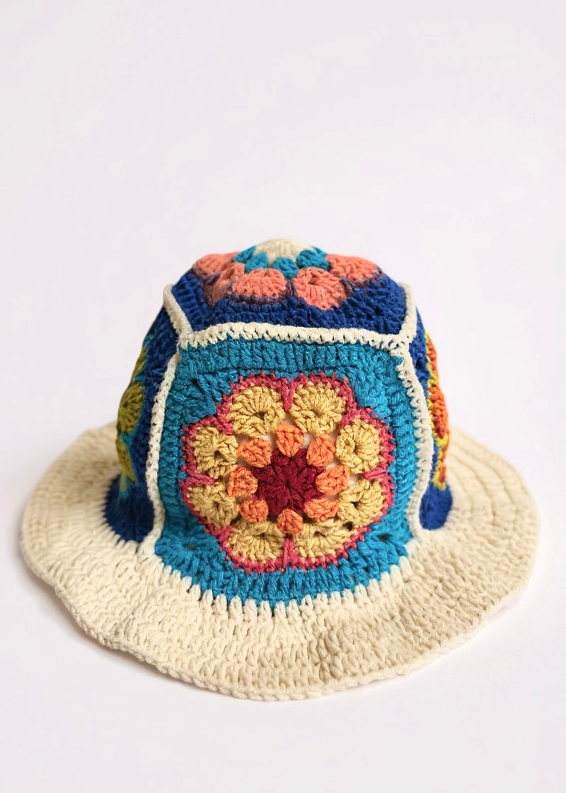 Bucket Hat — handmade organic cotton crochet hat by Ana Chic