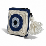 Mini — handmade organic cotton crochet accessories by Ana Chic, styled view