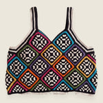 Handmade organic cotton crochet top by Ana Chic