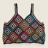 Handmade organic cotton crochet top by Ana Chic