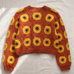 Handmade organic cotton cardigan by Ana Chic