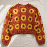 Handmade organic cotton cardigan by Ana Chic