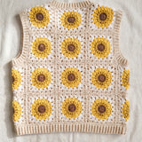 Handmade organic cotton vest by Ana Chic