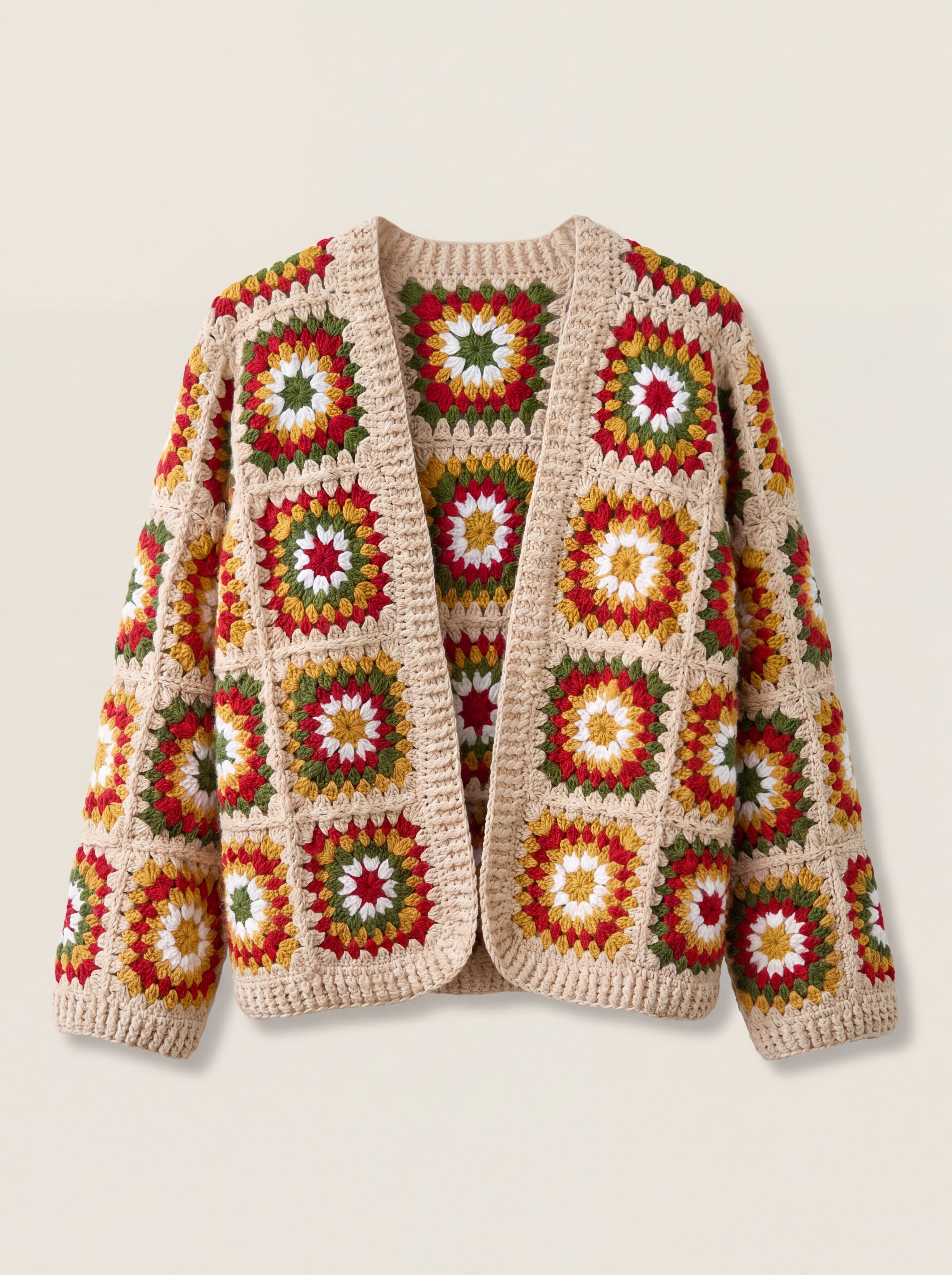 pos 1 · boho-crochet-cardigan (Cardigan) · FRONT · NBP 4K v7 grey ghost