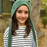 Froggy Beanie with Ties