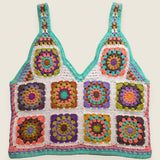 Handmade organic cotton crochet top by Ana Chic