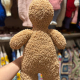 Handmade organic cotton crochet gingerbread boy by Ana Chic