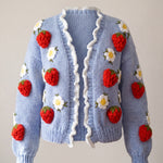Handmade organic cotton cardigan by Ana Chic