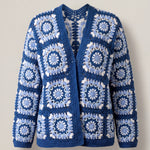 Handmade organic cotton cardigan by Ana Chic