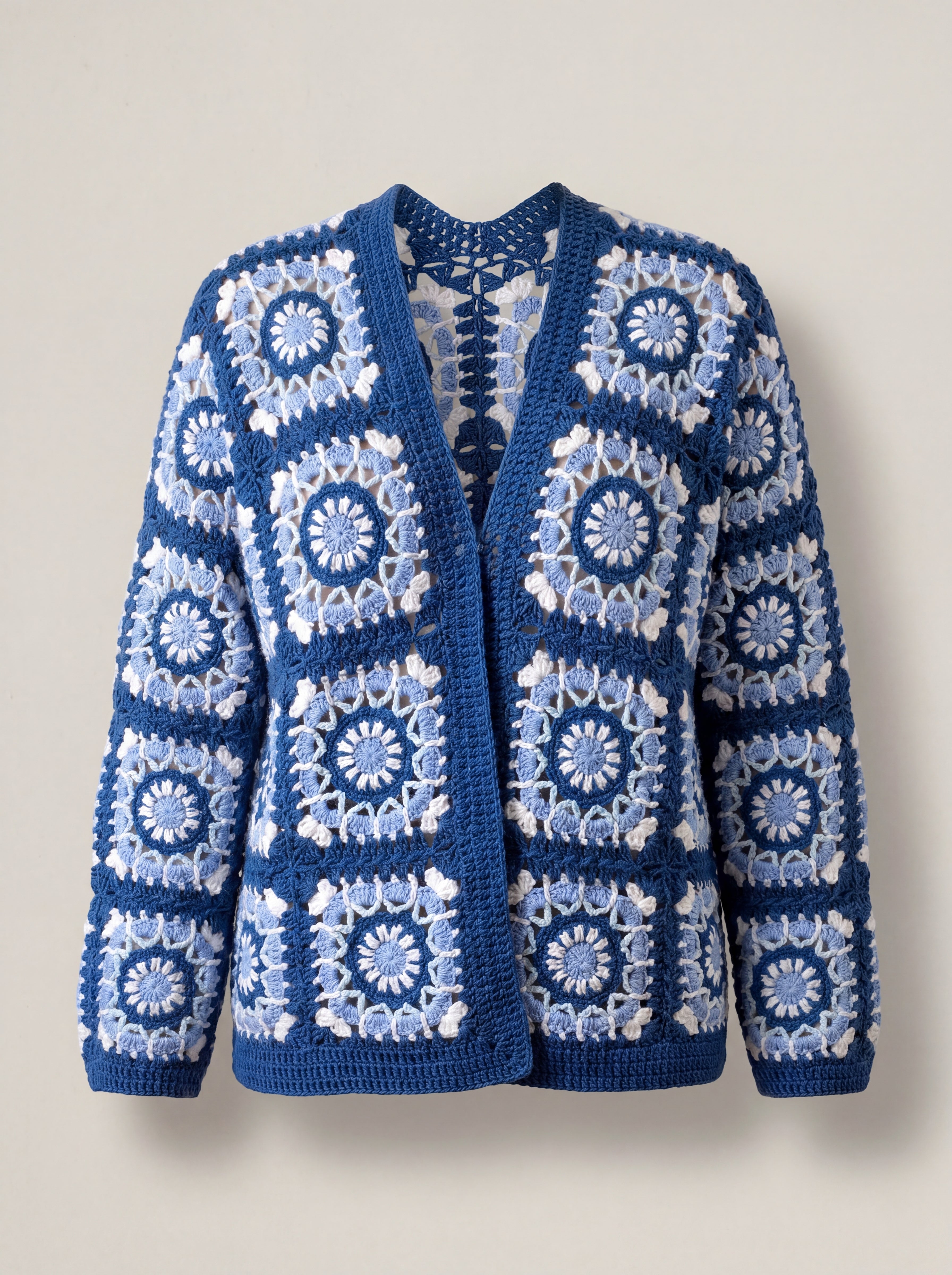 Handmade organic cotton cardigan by Ana Chic