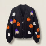 Handmade organic cotton crochet cardigan by Ana Chic