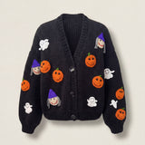 Handmade organic cotton crochet cardigan by Ana Chic
