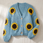 Handmade organic cotton cardigan by Ana Chic