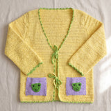 Handmade organic cotton vest by Ana Chic