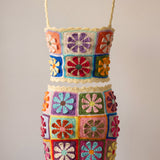 Bloom skirt - handmade organic cotton crochet by Ana Chic