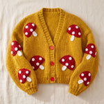 Handmade organic cotton cardigan by Ana Chic