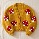 Handmade organic cotton cardigan by Ana Chic