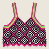 Handmade organic cotton crochet top by Ana Chic