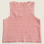 Handmade organic cotton crochet top by Ana Chic