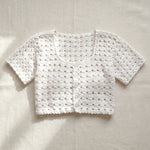 Handmade organic cotton top by Ana Chic