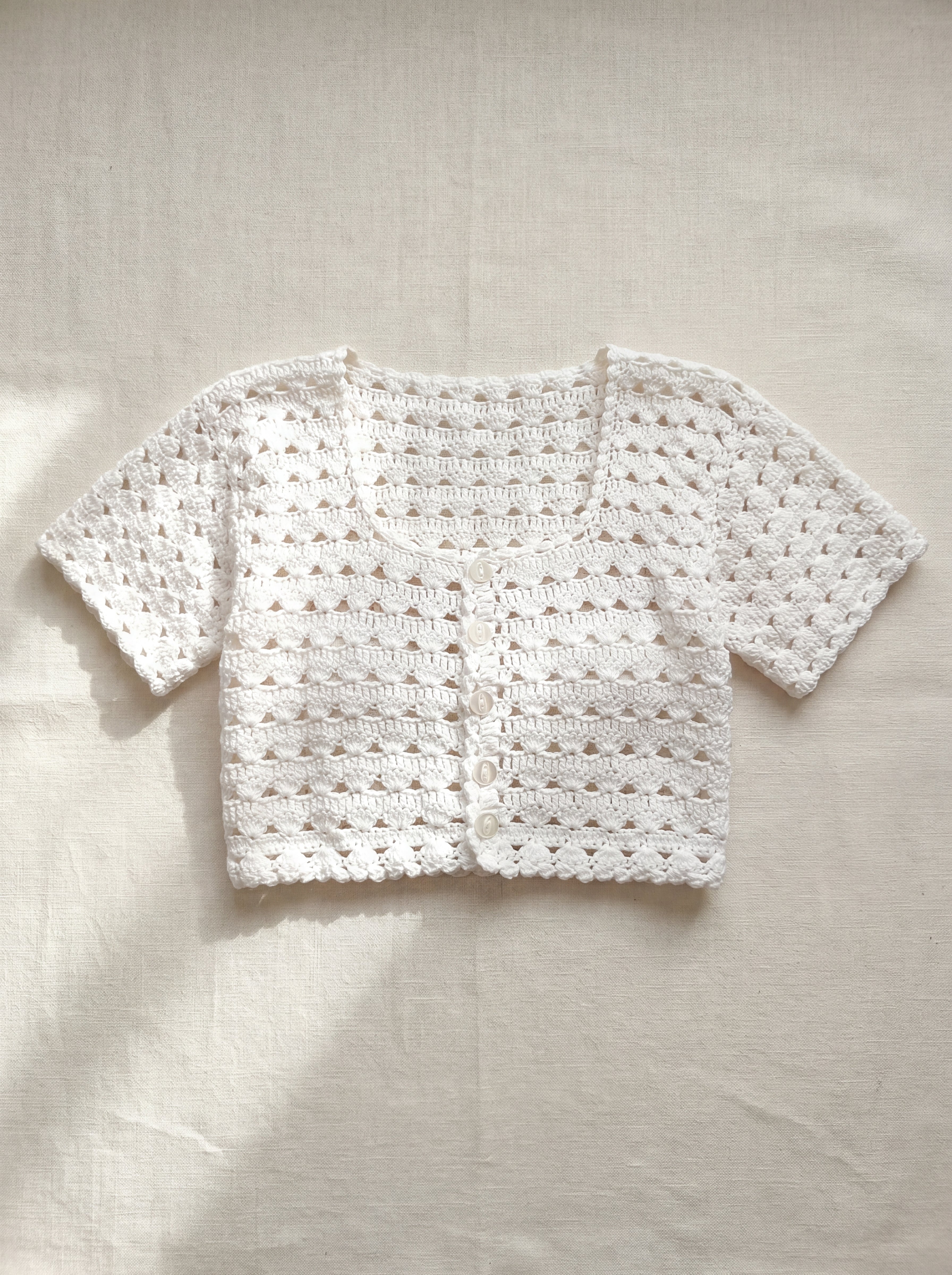 Handmade organic cotton top by Ana Chic
