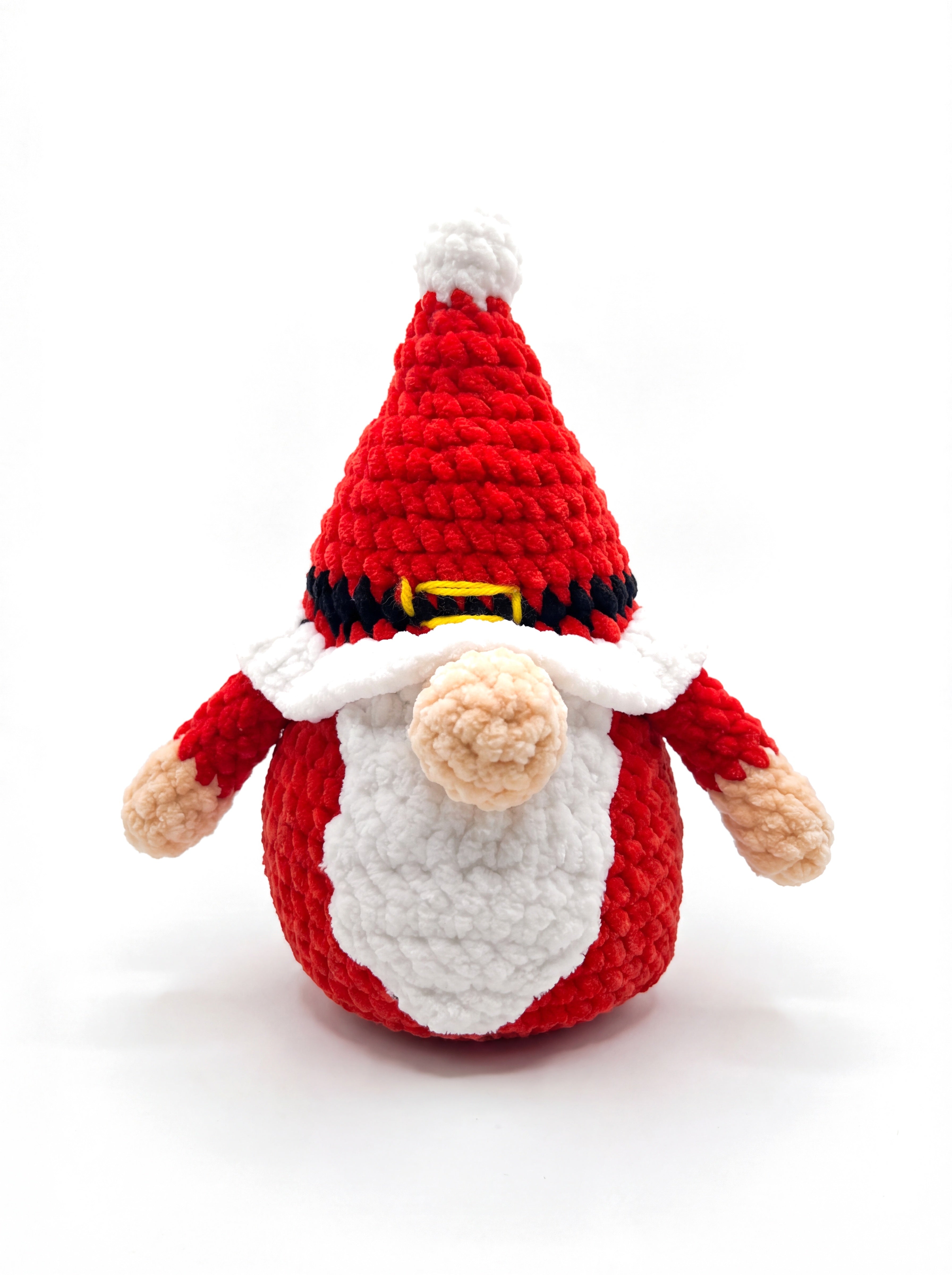 Santa Barbara, handmade crochet figure by Ana Chic
