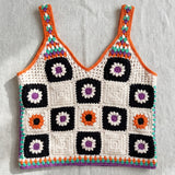 Handmade organic cotton vest by Ana Chic