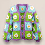 Handmade organic cotton cardigan by Ana Chic