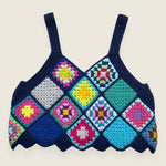 Handmade organic cotton crochet top by Ana Chic