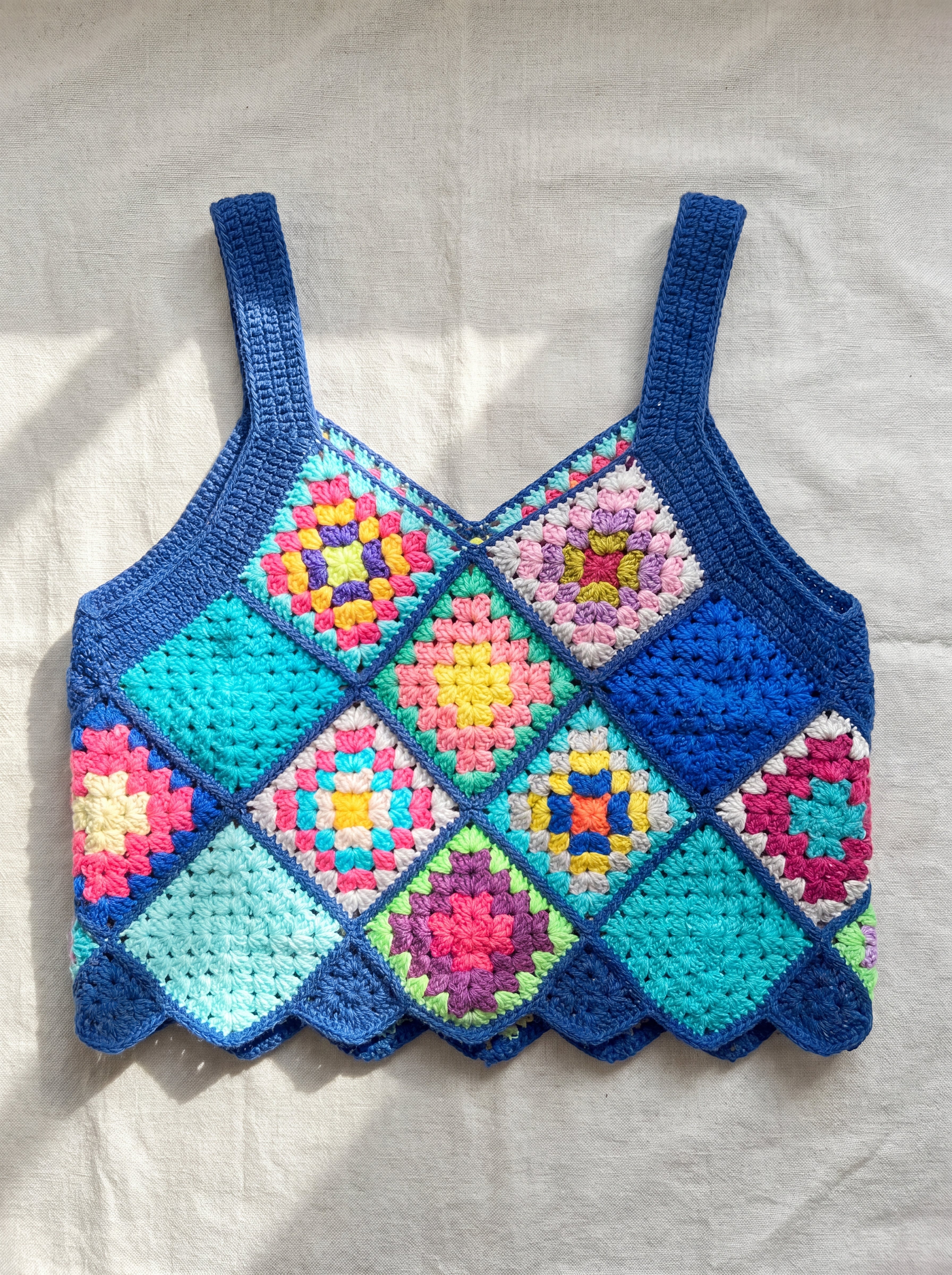 Handmade organic cotton top by Ana Chic