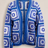 Handmade organic cotton cardigan by Ana Chic