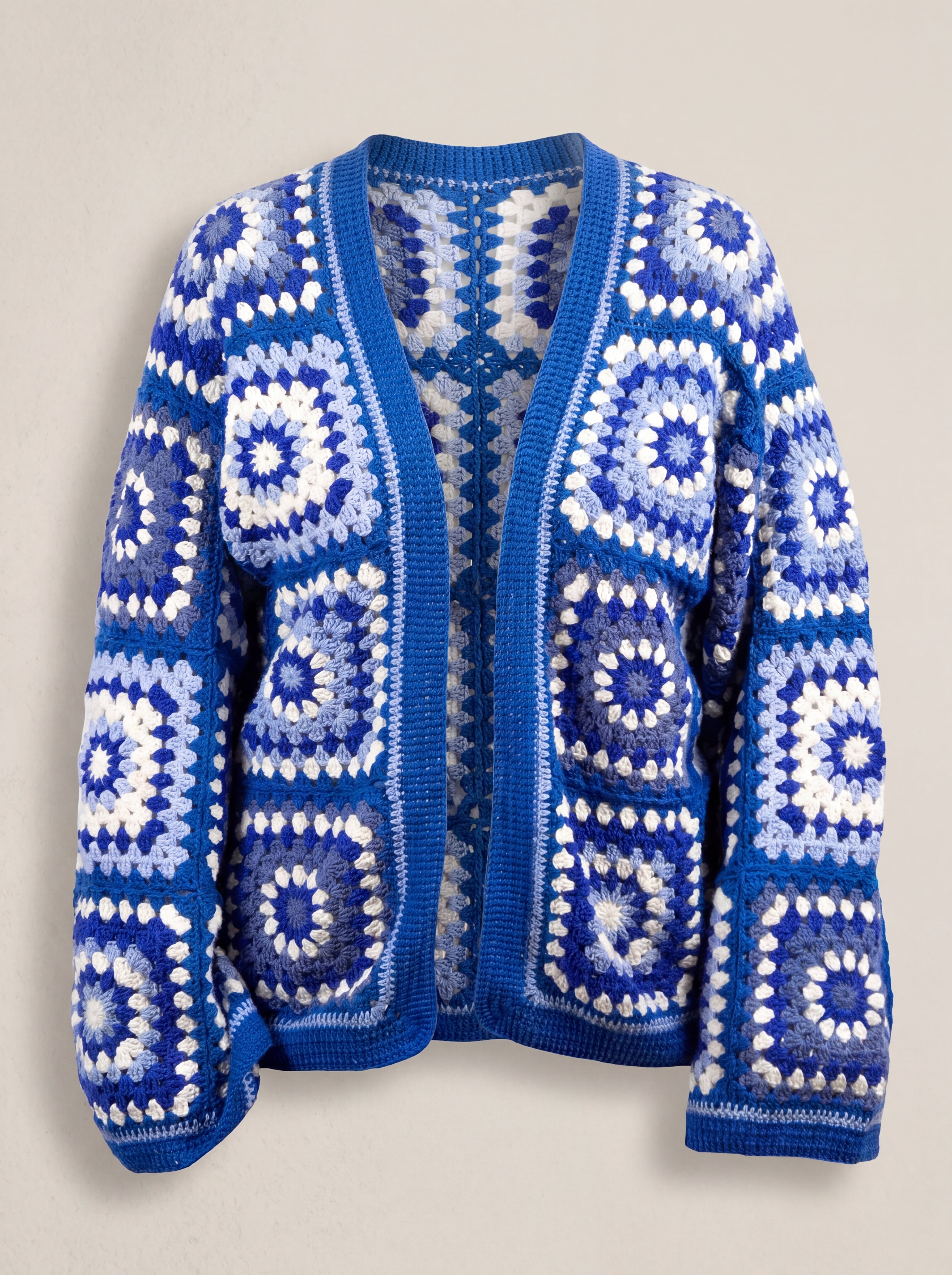 Handmade organic cotton cardigan by Ana Chic