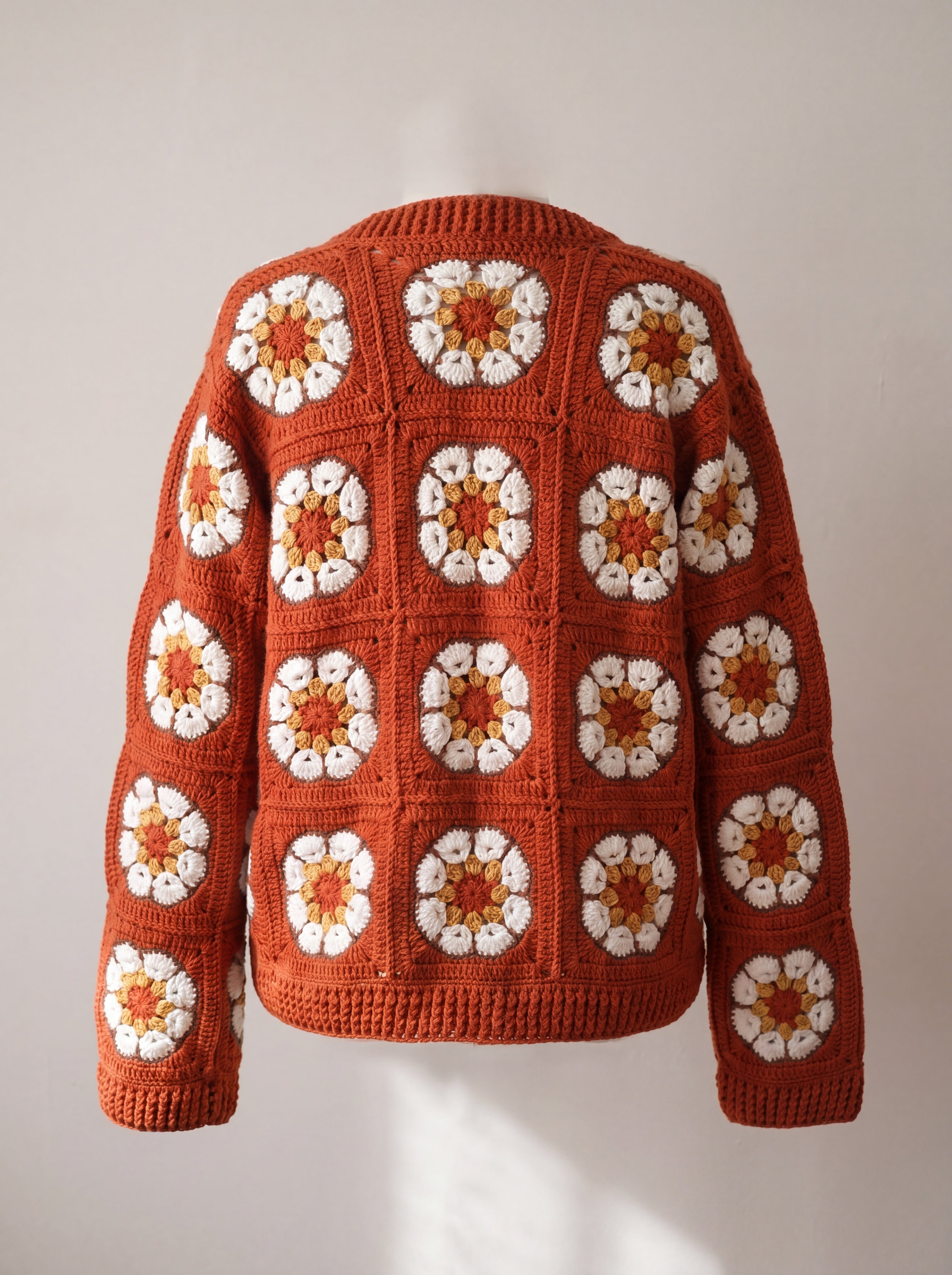 Handmade organic cotton cardigan by Ana Chic