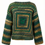 Forest - Chunky Wool Crochet Jumper — handmade chunky wool crochet jumper by Ana Chic