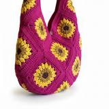 Pink Sunflower Bag