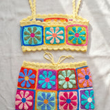Handmade organic cotton set by Ana Chic