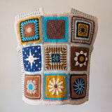 Handmade organic cotton vest by Ana Chic