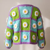 Handmade organic cotton cardigan by Ana Chic