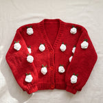 Handmade organic cotton cardigan by Ana Chic