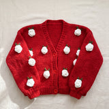 Handmade organic cotton cardigan by Ana Chic