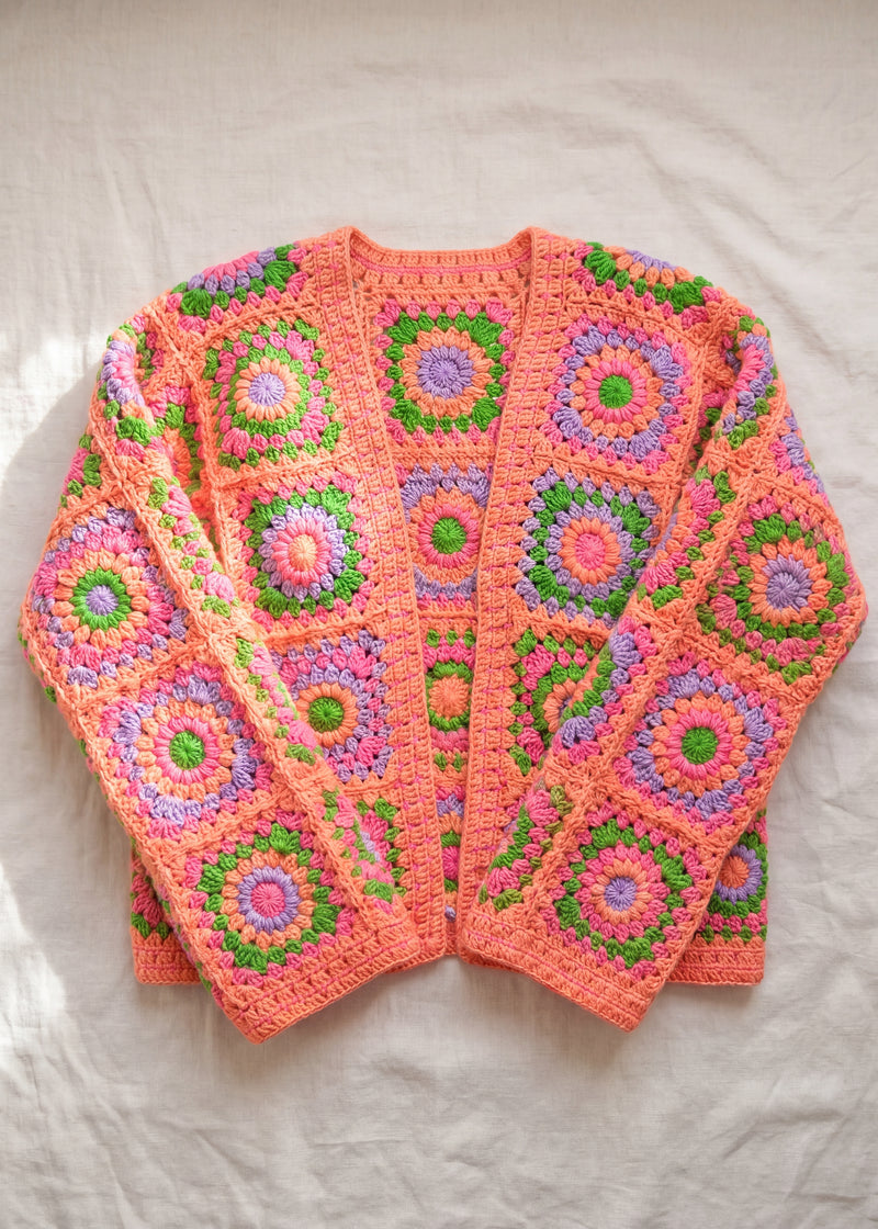 Handmade organic cotton cardigan by Ana Chic