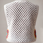Handmade organic cotton vest by Ana Chic
